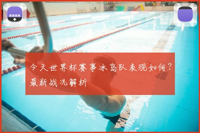 今天世界杯赛事冰岛队表现如何？最新战况解析